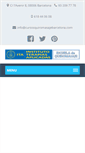 Mobile Screenshot of cursosquiromasajebarcelona.com